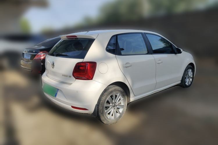 Used Volkswagen Polo 2014 1.6L Automatic Comfort Edition Rear Right 45 Deg