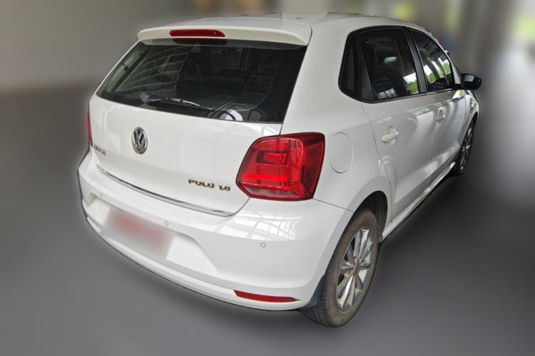 Used Volkswagen Polo 2014 1.6L Automatic Luxury Edition Rear Right 45 Deg
