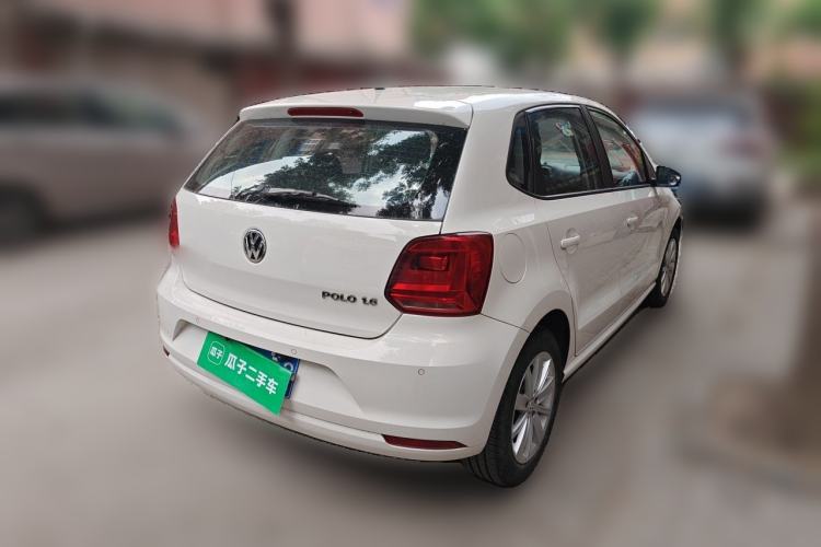 Used Volkswagen Polo 2014 1.6L Automatic Comfort Edition Rear Right 45 Deg