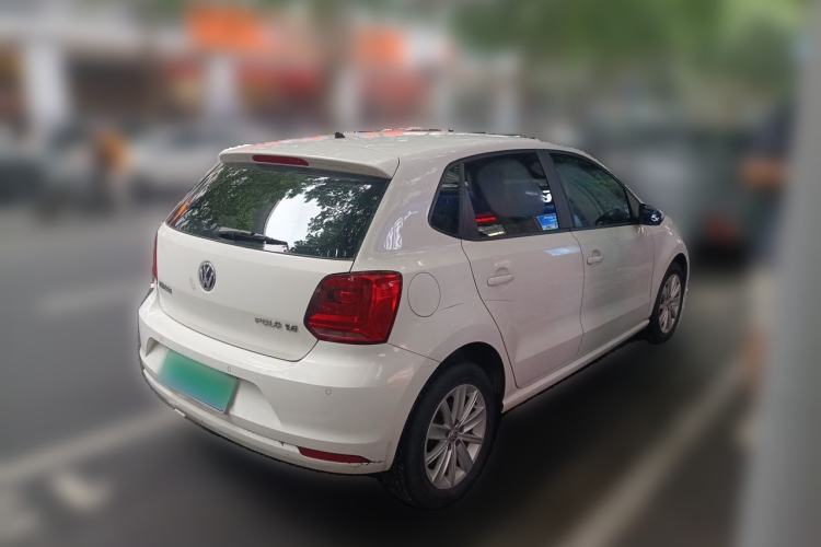 Used Volkswagen Polo 2014 1.6L Automatic Comfort Edition Rear Right 45 Deg