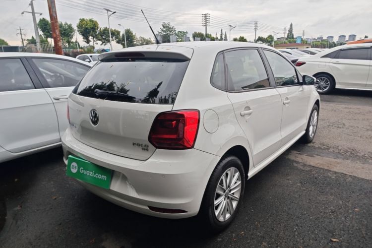 Used Volkswagen Polo 2014 1.6L Automatic Comfort Edition Rear Right 45 Deg