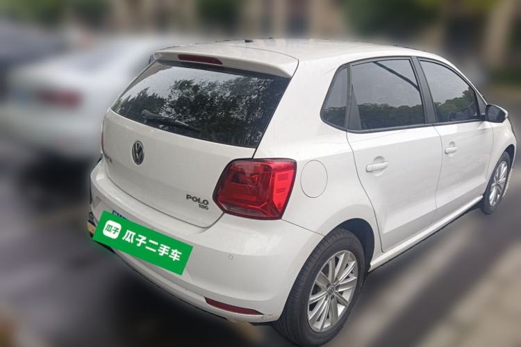 Used Volkswagen Polo 2014 1.6L Automatic Comfort Edition Rear Right 45 Deg