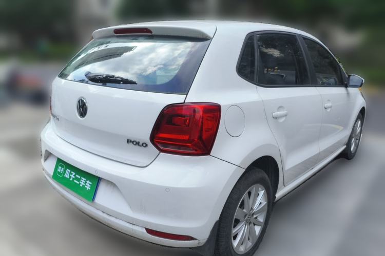 Used Volkswagen Polo 2014 1.6L Automatic Comfort Edition Rear Right 45 Deg