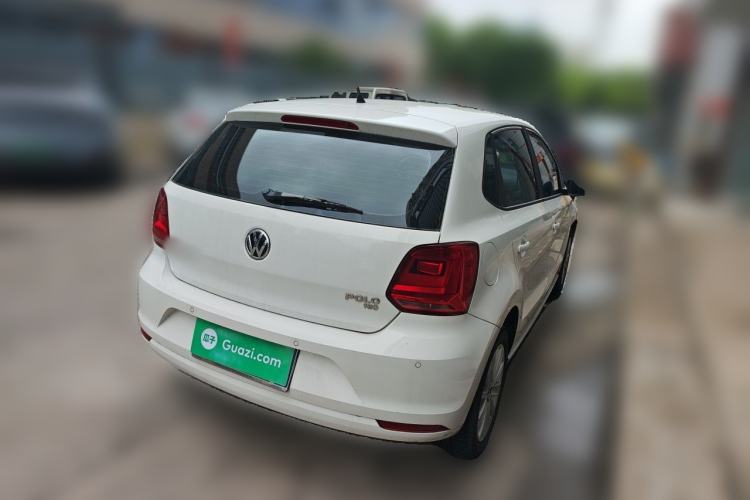 Used Volkswagen Polo 2014 1.6L Automatic Comfort Edition Rear Right 45 Deg
