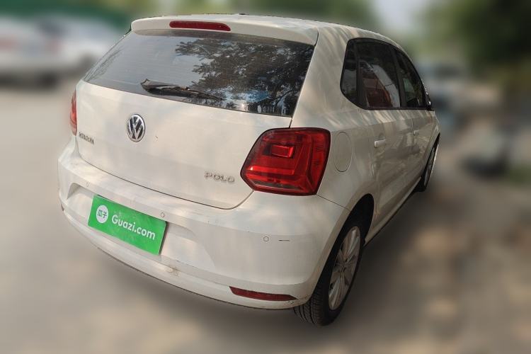 Used Volkswagen Polo 2014 1.4L Automatic Comfort Edition Rear Right 45 Deg