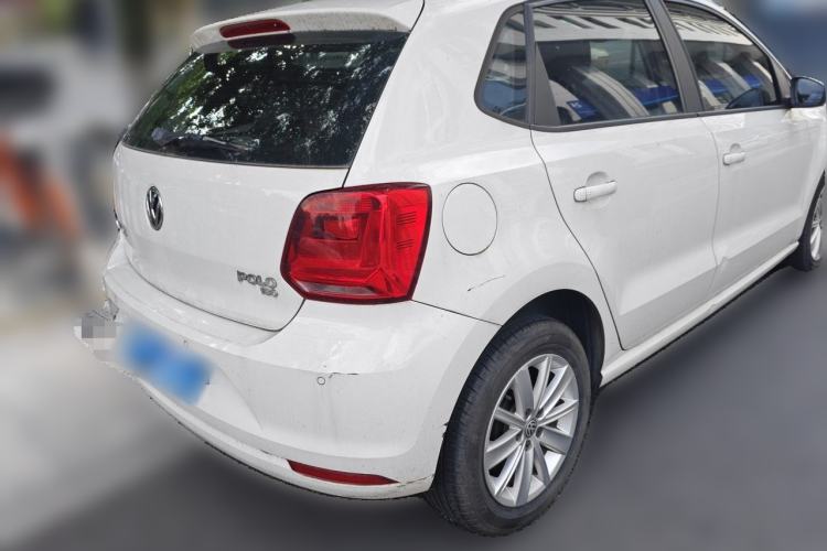 Used Volkswagen Polo 2014 1.6L Automatic Comfort Edition Rear Right 45 Deg
