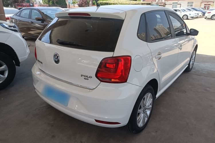Used Volkswagen Polo 2014 1.6L Manual Comfort Edition Rear Right 45 Deg