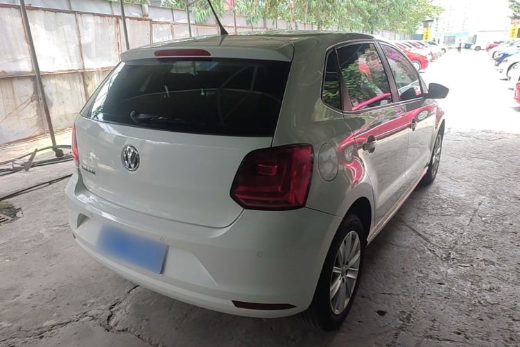 Used Volkswagen Polo 2014 1.6L Automatic Comfort Edition Rear Right 45 Deg
