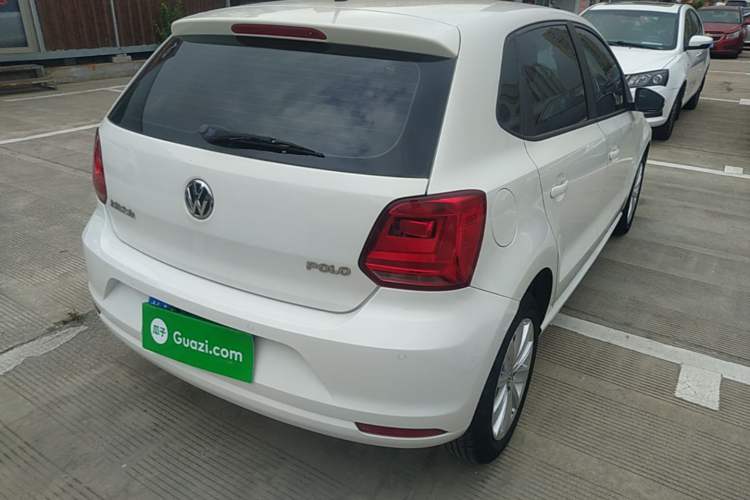 Used Volkswagen Polo 2014 1.4L Automatic Comfort Edition Rear Right 45 Deg