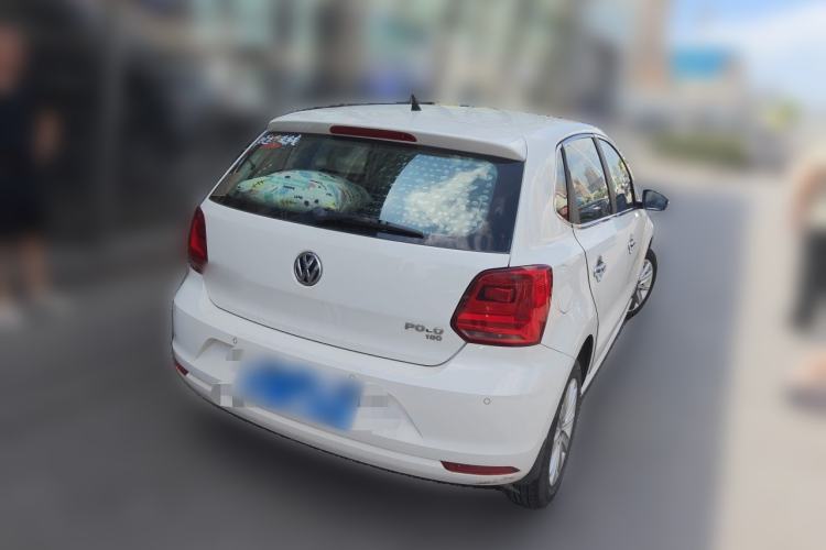 Used Volkswagen Polo 2014 1.6L Automatic Comfort Edition Rear Right 45 Deg