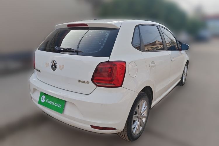 Used Volkswagen Polo 2014 1.4L Automatic Comfort Edition Rear Right 45 Deg