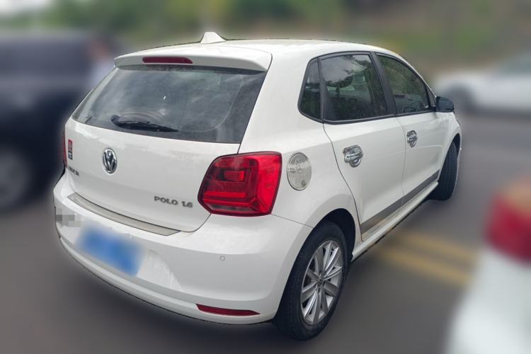 Used Volkswagen Polo 2014 1.6L Automatic Comfort Edition Rear Right 45 Deg