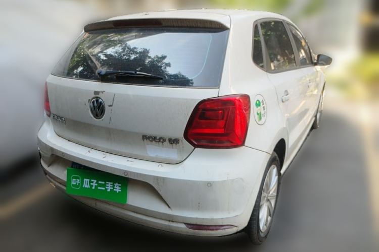 Used Volkswagen Polo 2014 1.6L Manual Comfort Edition Rear Right 45 Deg