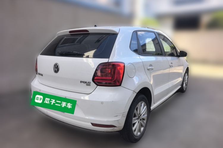 Used Volkswagen Polo 2014 1.6L Automatic Comfort Edition Rear Right 45 Deg