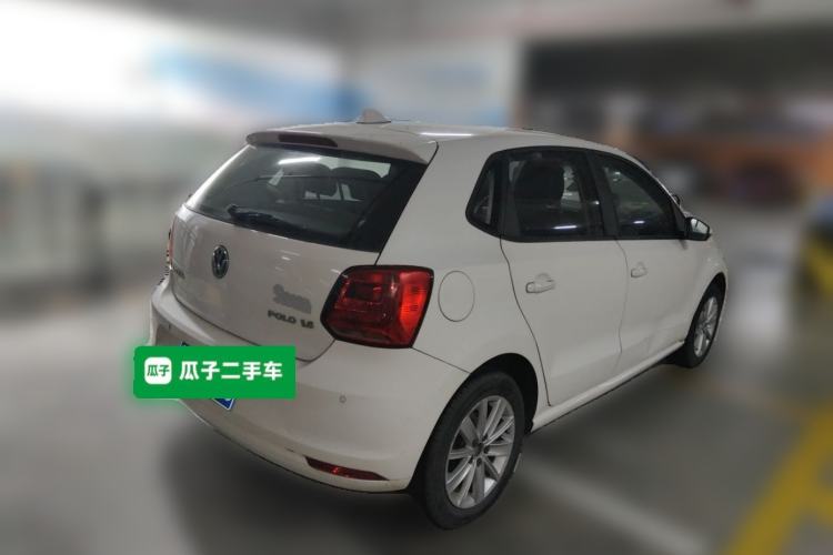 Used Volkswagen Polo 2014 1.6L Automatic Comfort Edition Rear Right 45 Deg