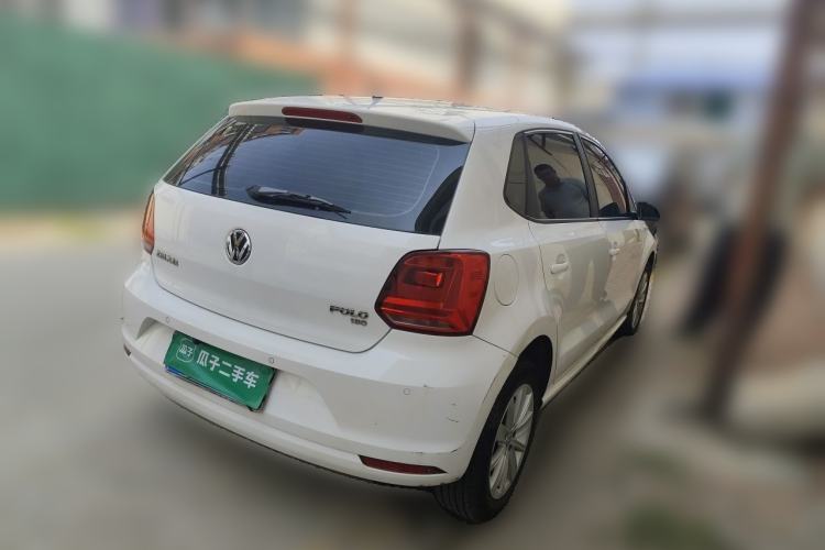 Used Volkswagen Polo 2014 1.6L Automatic Comfort Edition Rear Right 45 Deg