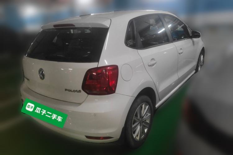 Used Volkswagen Polo 2014 1.6L Automatic Comfort Edition Rear Right 45 Deg
