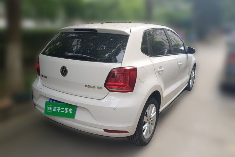 Used Volkswagen Polo 2014 1.6L Automatic Comfort Edition Rear Right 45 Deg