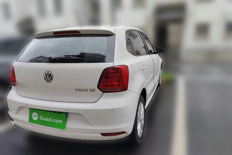 Used Volkswagen Polo 2014 1.6L Automatic Comfort Edition Rear Right 45 Deg