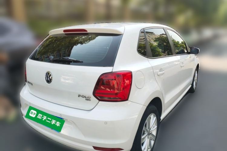 Used Volkswagen Polo 2014 1.6L Automatic Comfort Edition Rear Right 45 Deg