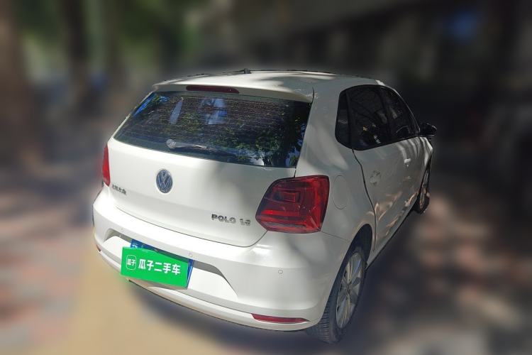 Used Volkswagen Polo 2014 1.6L Automatic Comfort Edition Rear Right 45 Deg