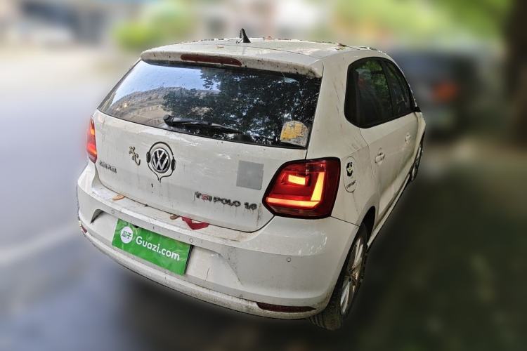 Used Volkswagen Polo 2014 1.6L Automatic Comfort Edition Rear Right 45 Deg