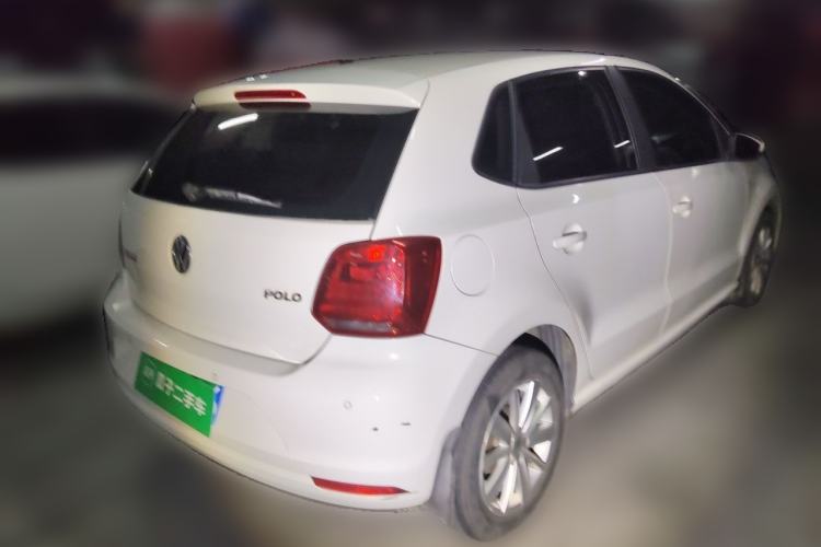 Used Volkswagen Polo 2014 1.6L Automatic Comfort Edition Rear Right 45 Deg