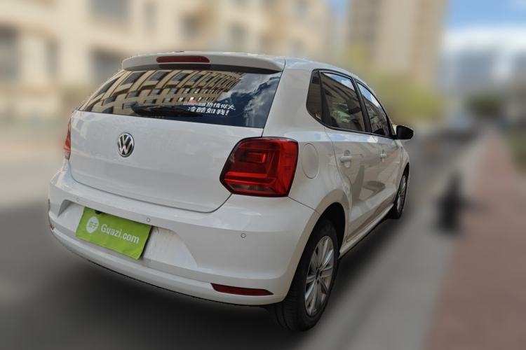 Used Volkswagen Polo 2014 1.6L Automatic Comfort Edition Rear Right 45 Deg