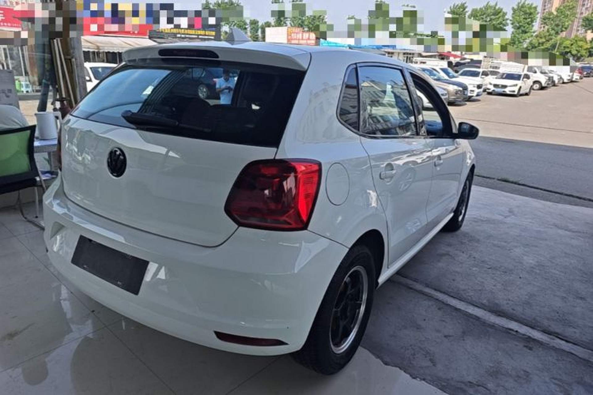Used Volkswagen Polo 2014 1.4L Manual Fashion Edition Rear Right 45 Deg