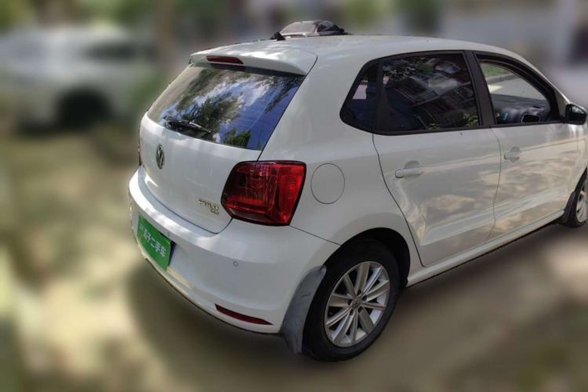 Used Volkswagen Polo 2014 1.6L Automatic Comfort Edition Rear Right 45 Deg