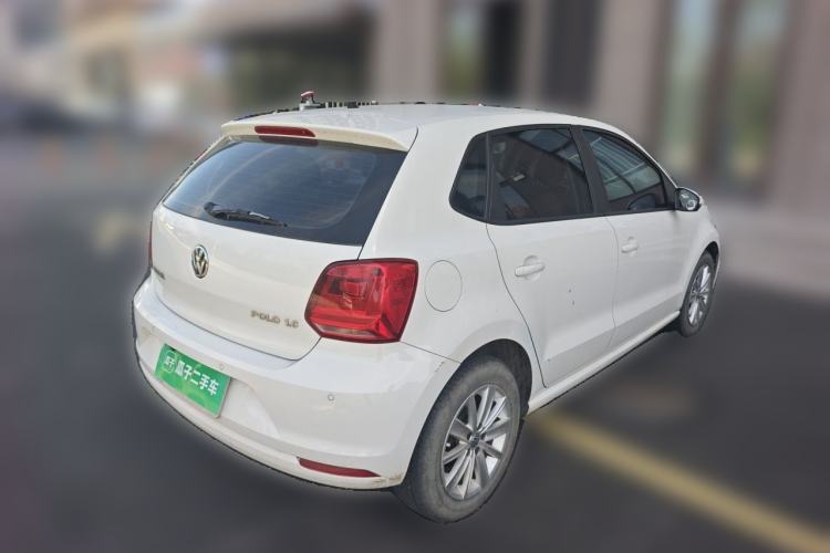 Used Volkswagen Polo 2014 1.6L Automatic Comfort Edition Rear Right 45 Deg
