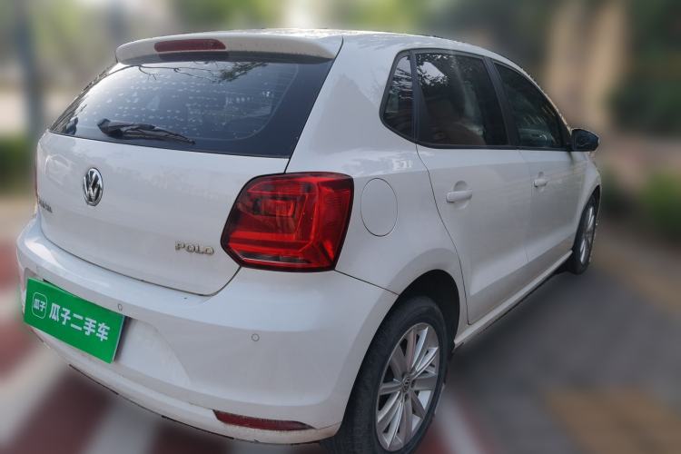 Used Volkswagen Polo 2014 1.4L Automatic Comfort Edition Rear Right 45 Deg