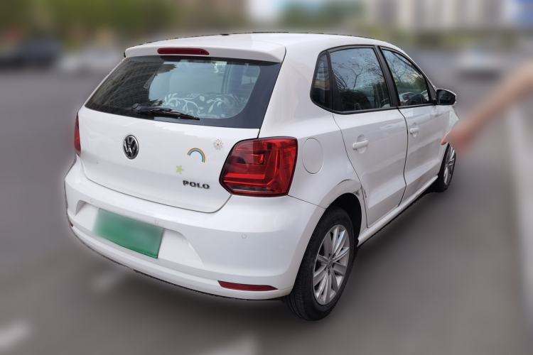 Used Volkswagen Polo 2014 1.4L Automatic Comfort Edition Rear Right 45 Deg