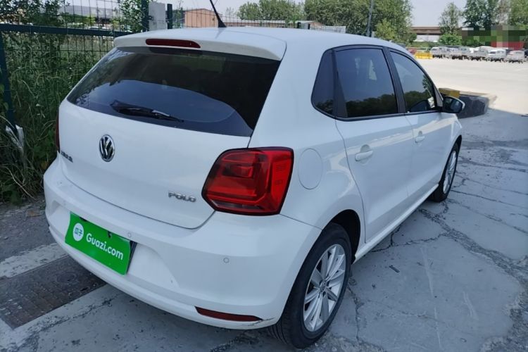 Used Volkswagen Polo 2014 1.4L Automatic Comfort Edition Rear Right 45 Deg