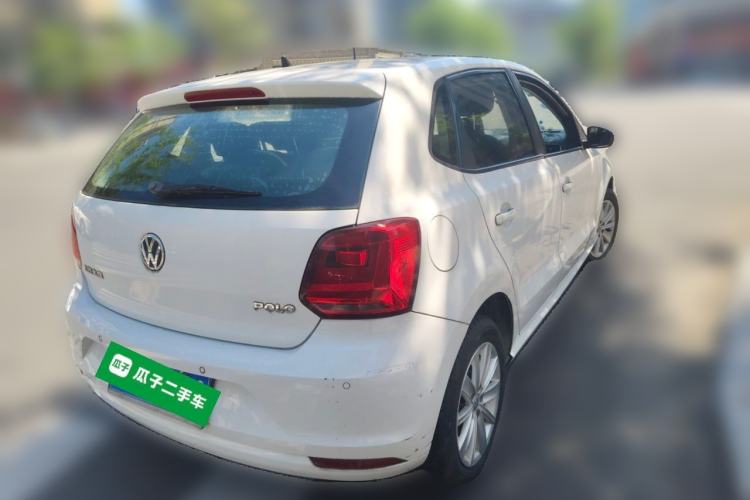 Used Volkswagen Polo 2014 1.4L Automatic Comfort Edition Rear Right 45 Deg