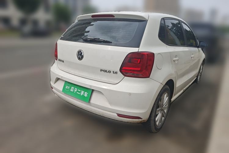 Used Volkswagen Polo 2014 1.6L Automatic Comfort Edition Rear Right 45 Deg