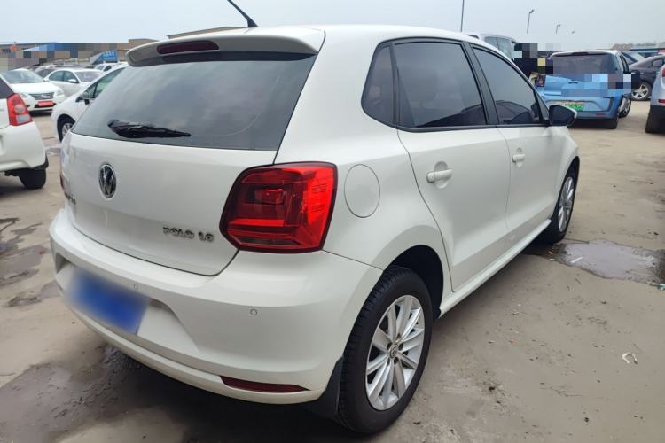 Used Volkswagen Polo 2014 1.6L Automatic Comfort Edition Rear Right 45 Deg