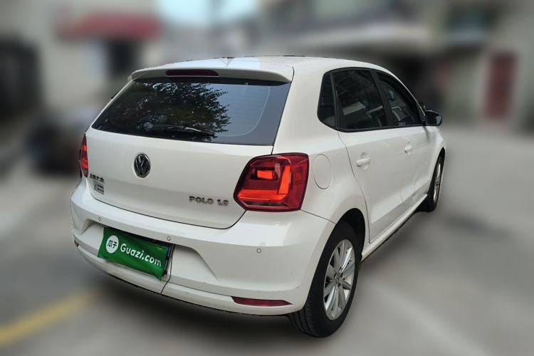 Used Volkswagen Polo 2014 1.6L Automatic Comfort Edition Rear Right 45 Deg