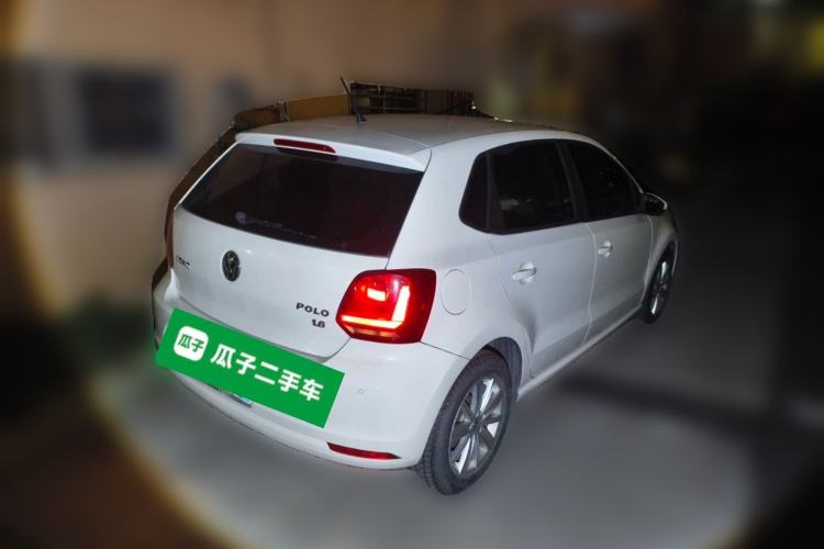 Used Volkswagen Polo 2014 1.6L Automatic Comfort Edition Rear Right 45 Deg