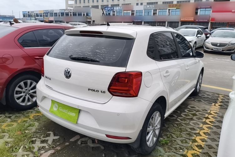 Used Volkswagen Polo 2014 1.6L Automatic Luxury Edition Rear Right 45 Deg