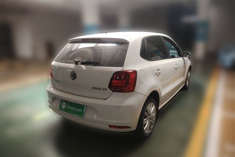 Used Volkswagen Polo 2014 1.6L Manual Comfort Edition Rear Right 45 Deg