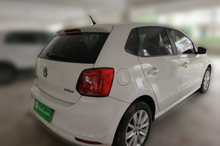 Used Volkswagen Polo 2014 1.4L Automatic Comfort Edition Rear Right 45 Deg