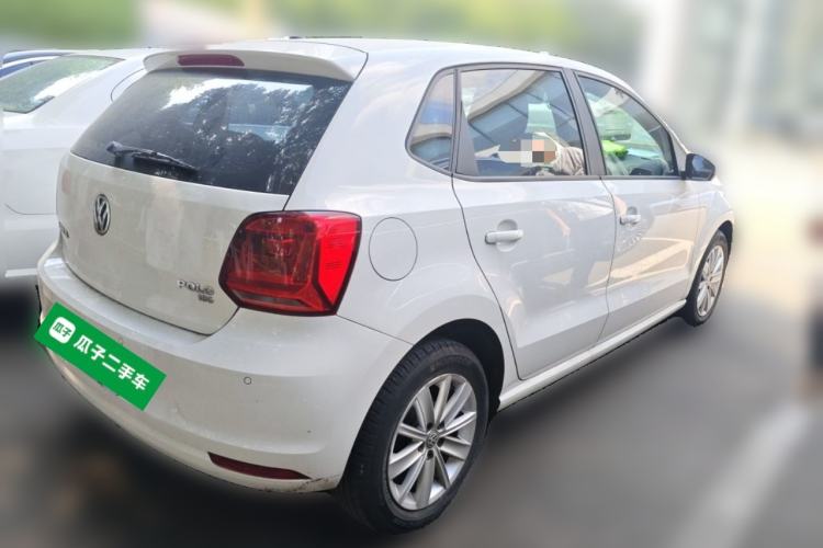 Used Volkswagen Polo 2014 1.6L Automatic Comfort Edition Rear Right 45 Deg