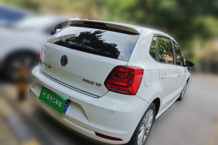 Used Volkswagen Polo 2014 1.6L Automatic Luxury Edition Rear Right 45 Deg