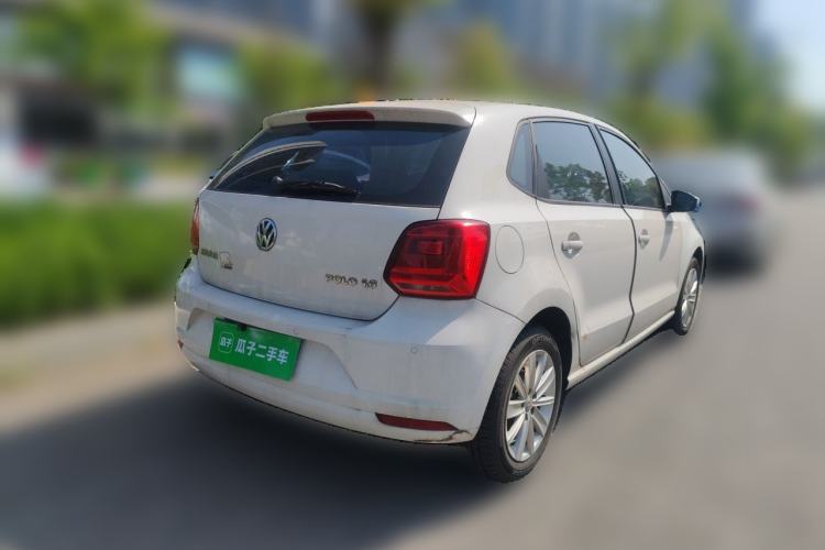 Used Volkswagen Polo 2014 1.6L Automatic Comfort Edition Rear Right 45 Deg