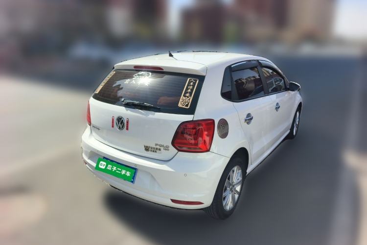 Used Volkswagen Polo 2014 1.6L Automatic Comfort Edition Rear Right 45 Deg