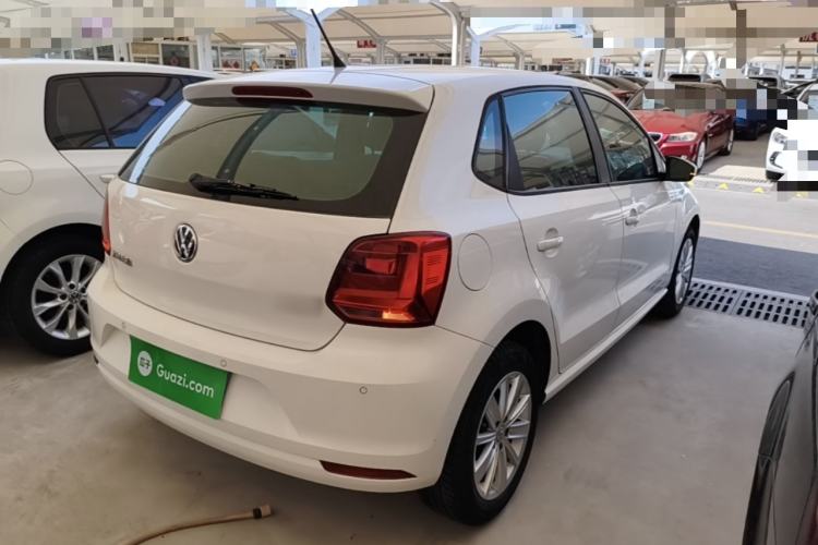 Used Volkswagen Polo 2014 1.4L Automatic Comfort Edition Rear Right 45 Deg