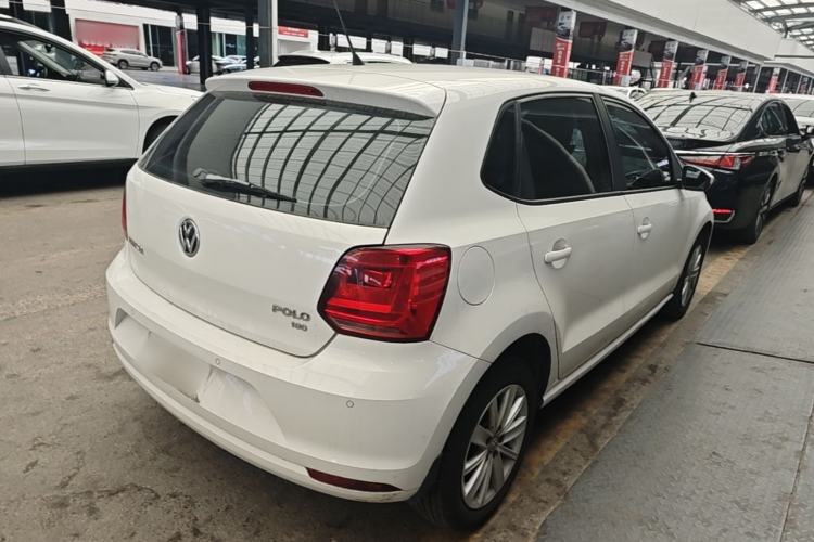 Used Volkswagen Polo 2014 1.6L Automatic Comfort Edition Rear Right 45 Deg