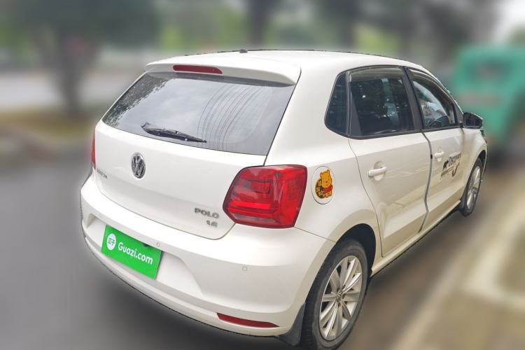 Used Volkswagen Polo 2014 1.6L Automatic Comfort Edition Rear Right 45 Deg