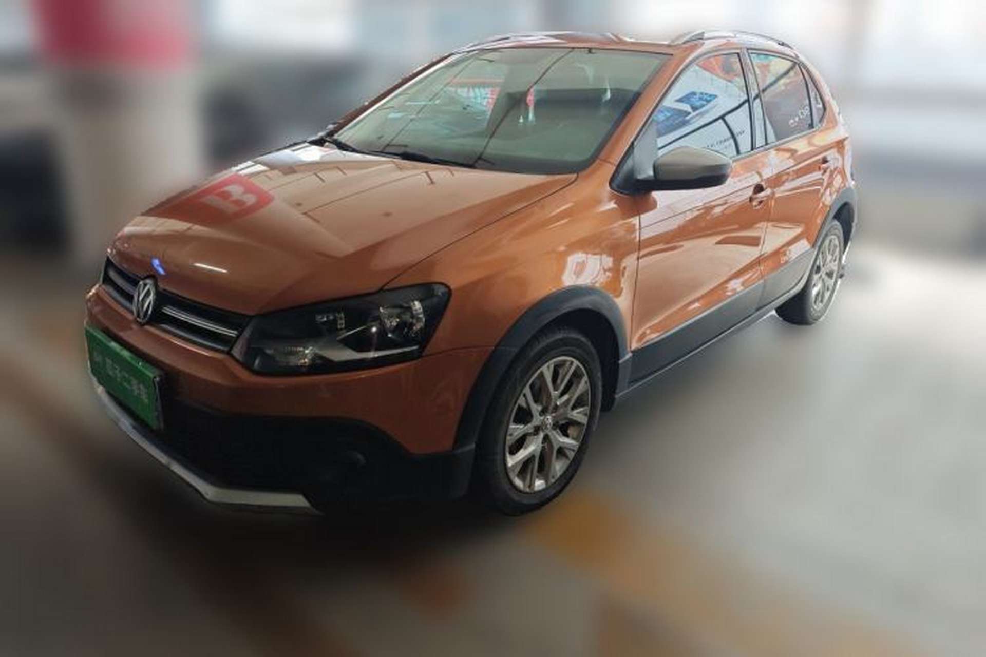 Used Volkswagen Polo 2014 1.6L Cross Polo Automatic Front Left 45 Deg